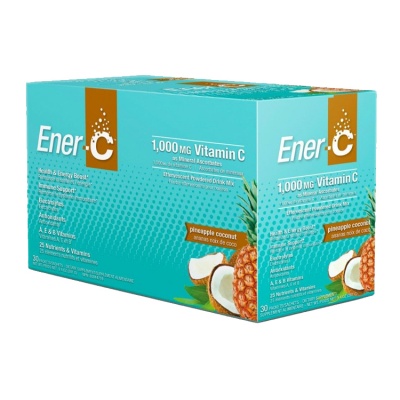 Ener C Pineapple Coconut 1000mg Vitamin C 30 Sachets